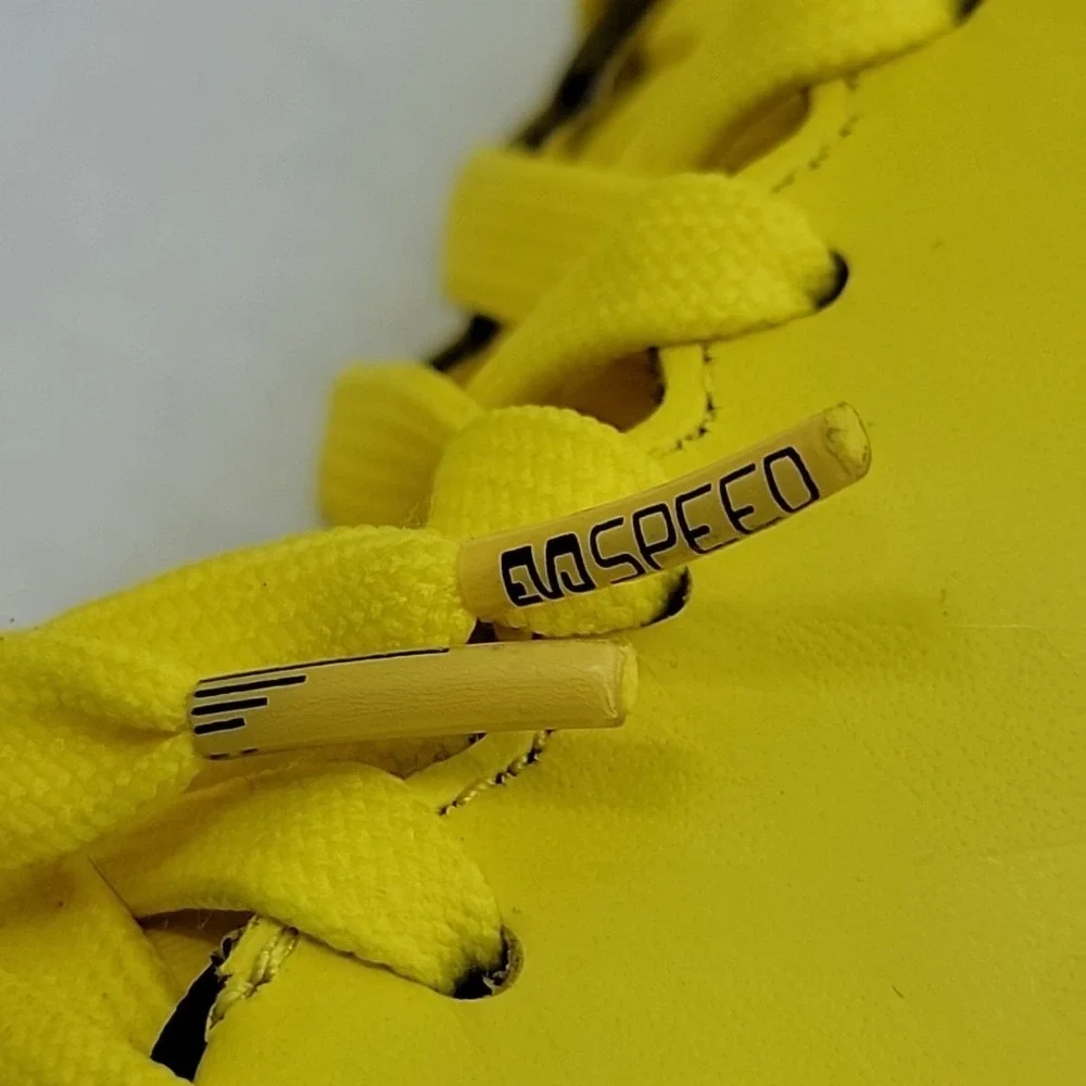 PUMA EvoSpeed Ferrari Sneaker Motorsport Shoe Vibrant Yellow Black Womens US 9.5